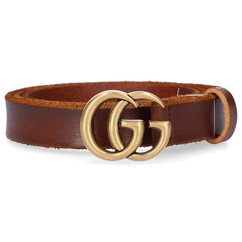 gucci brown belt womens|Gucci belt women thin.